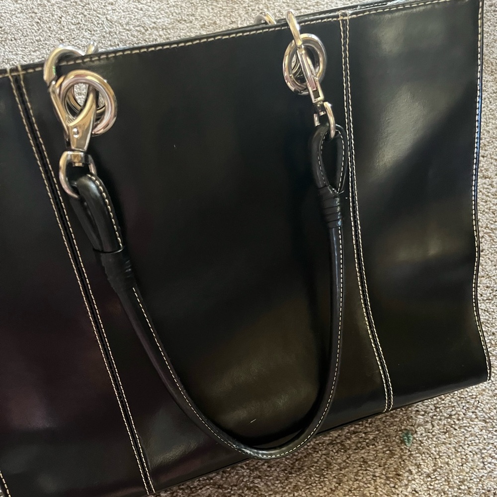 Black Wilson s leather professional bag